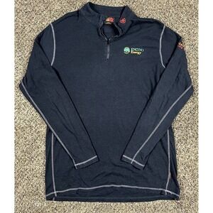 Ariat FR PolarTec 1/4 Zip Shirt Mens 2XL CAT 2 2112 Gray Pullover Fire Resistant